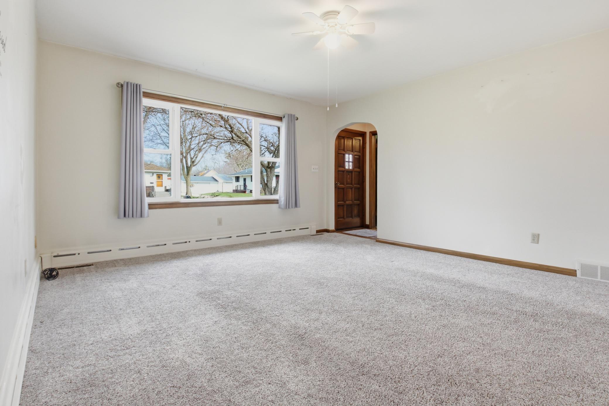 Living room with newer window