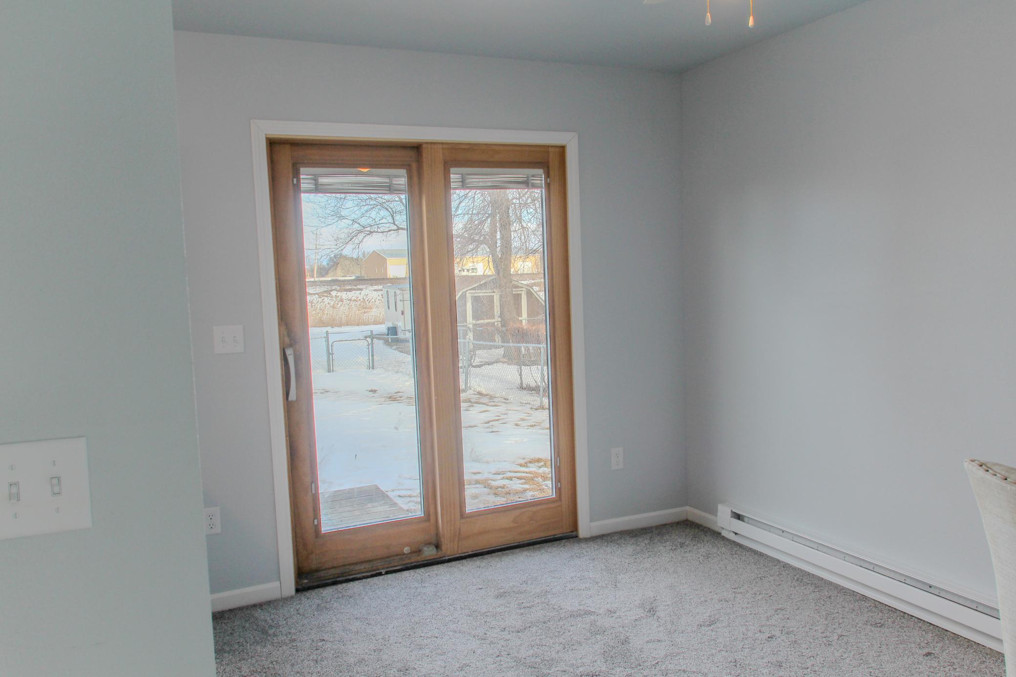 Dining Room & Patio Door