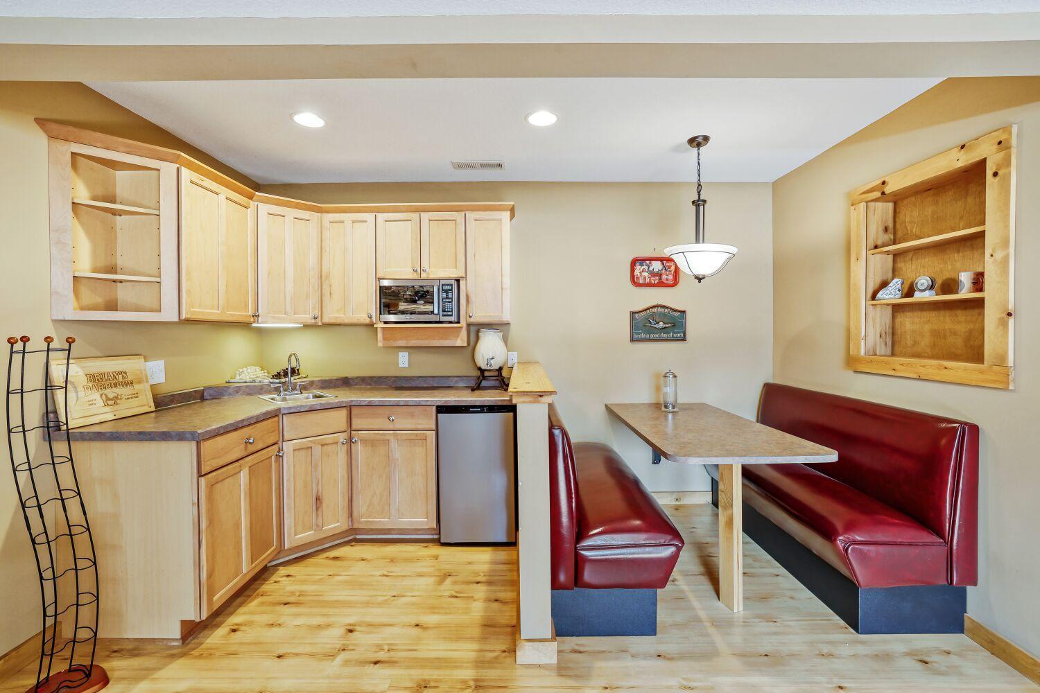 Lower Level Kitchette off Living Room