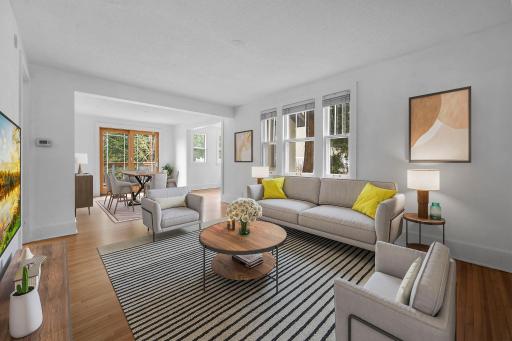 The existing home offers a classic layout with 4 bedrooms and 3 bathrooms, designed for easy everyday living and comfortable entertaining.