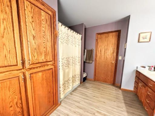 Large Linen in the primary bath