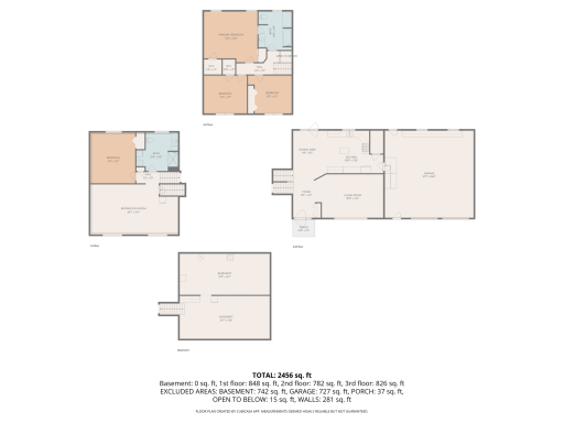4 level home blueprint