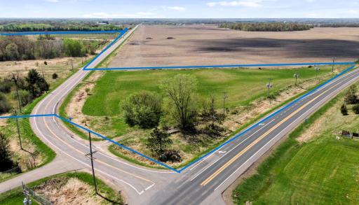 Approximately 5.5-acres on HWY 95 with a portion zoned commercial/light industrial.