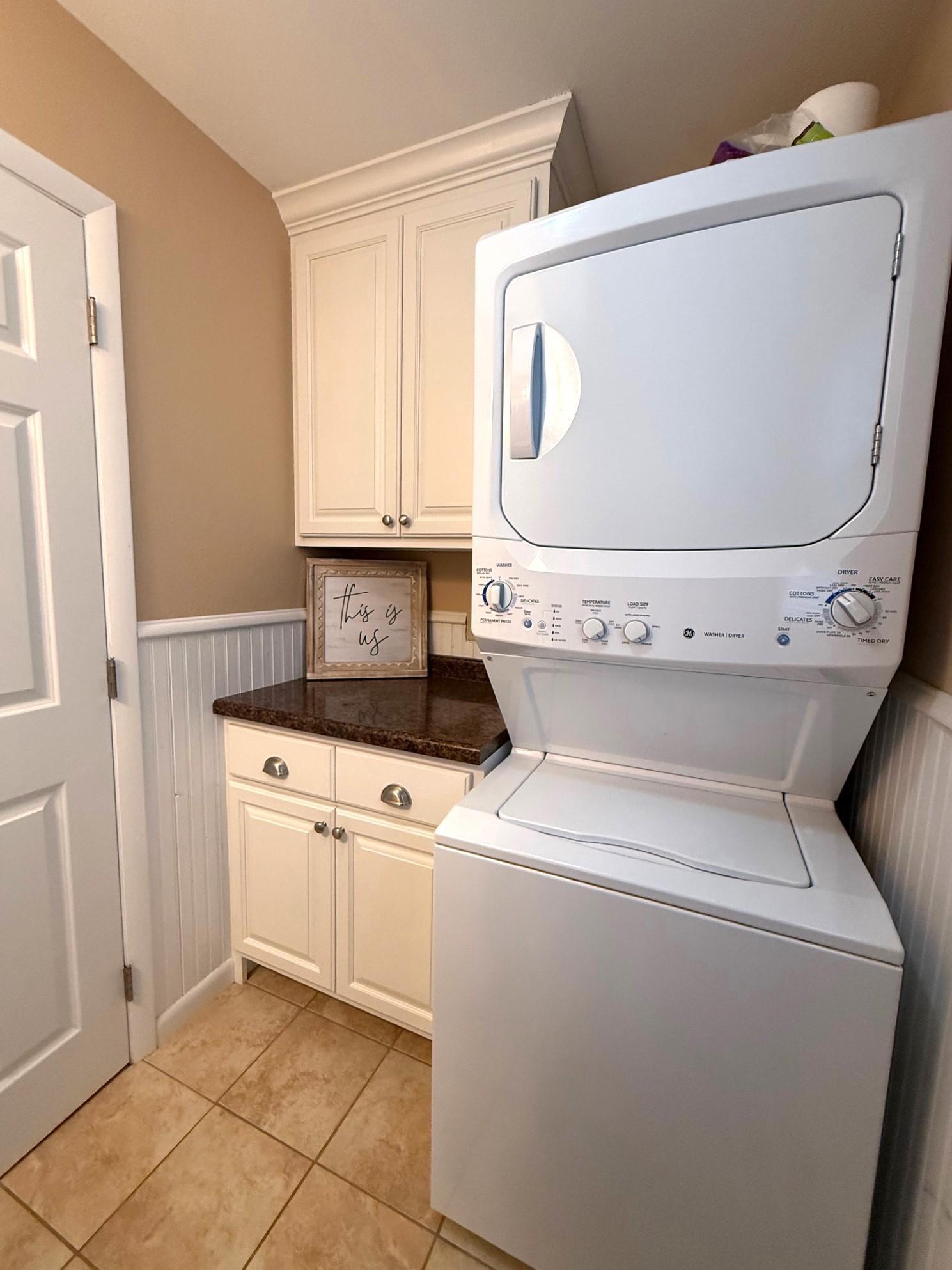 Laundry with 1/2 Bath