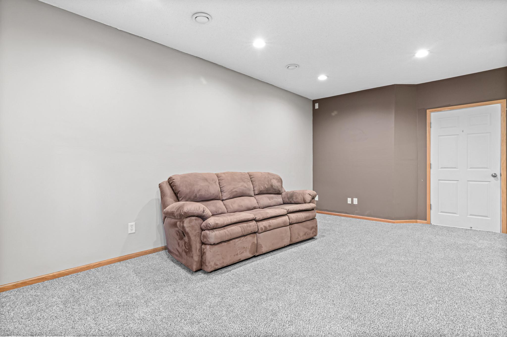 Lower level family room