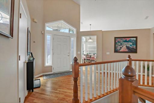 Inviting foyer to bright & open home -513 Willdflower, Burnsville, MN