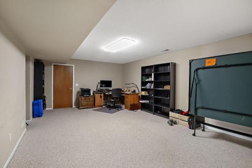 Large amusement room to use as you choose, home office, game room, etc.