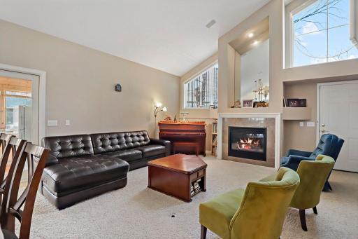 Wonderful entertaining space for music & reading in front of the gas fireplace.513 Willdflower, BV