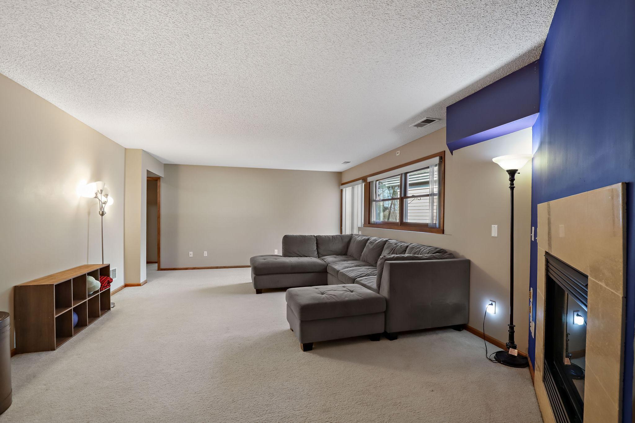 Walkout level to patios