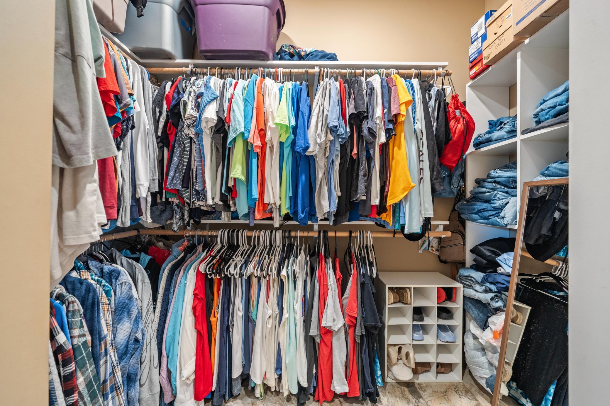 Her's Primary Closet