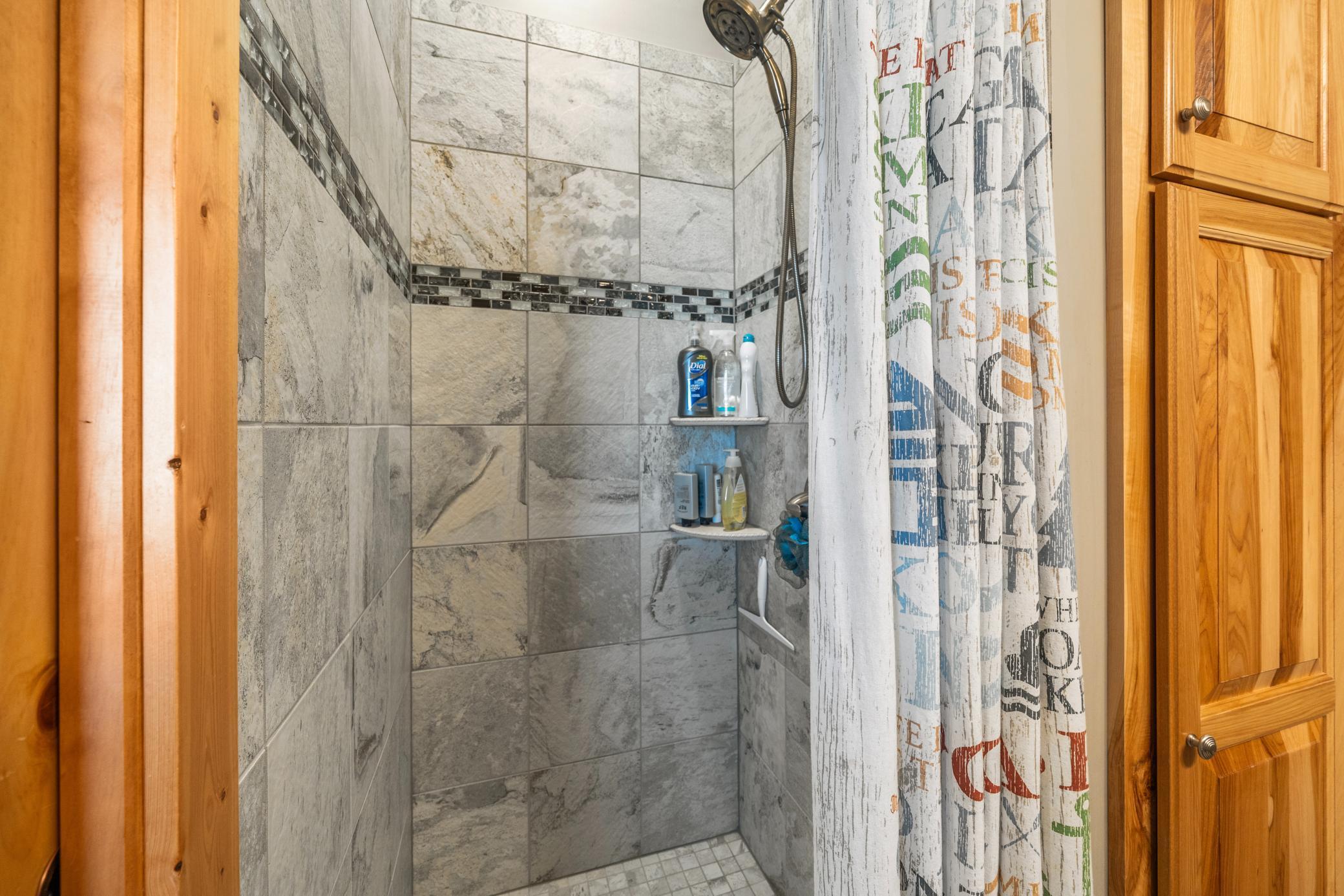 Tiled Shower