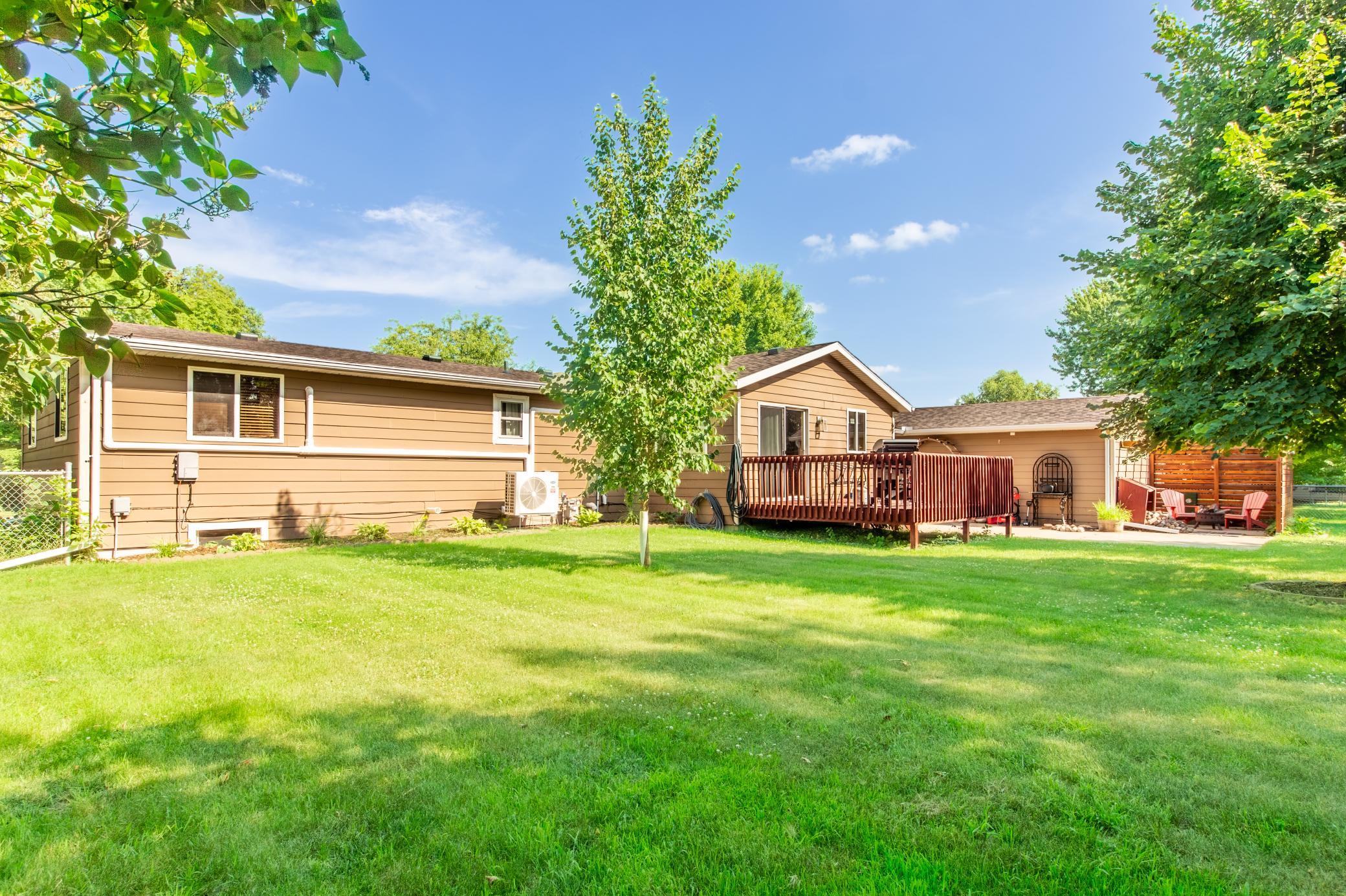 Huge back yard