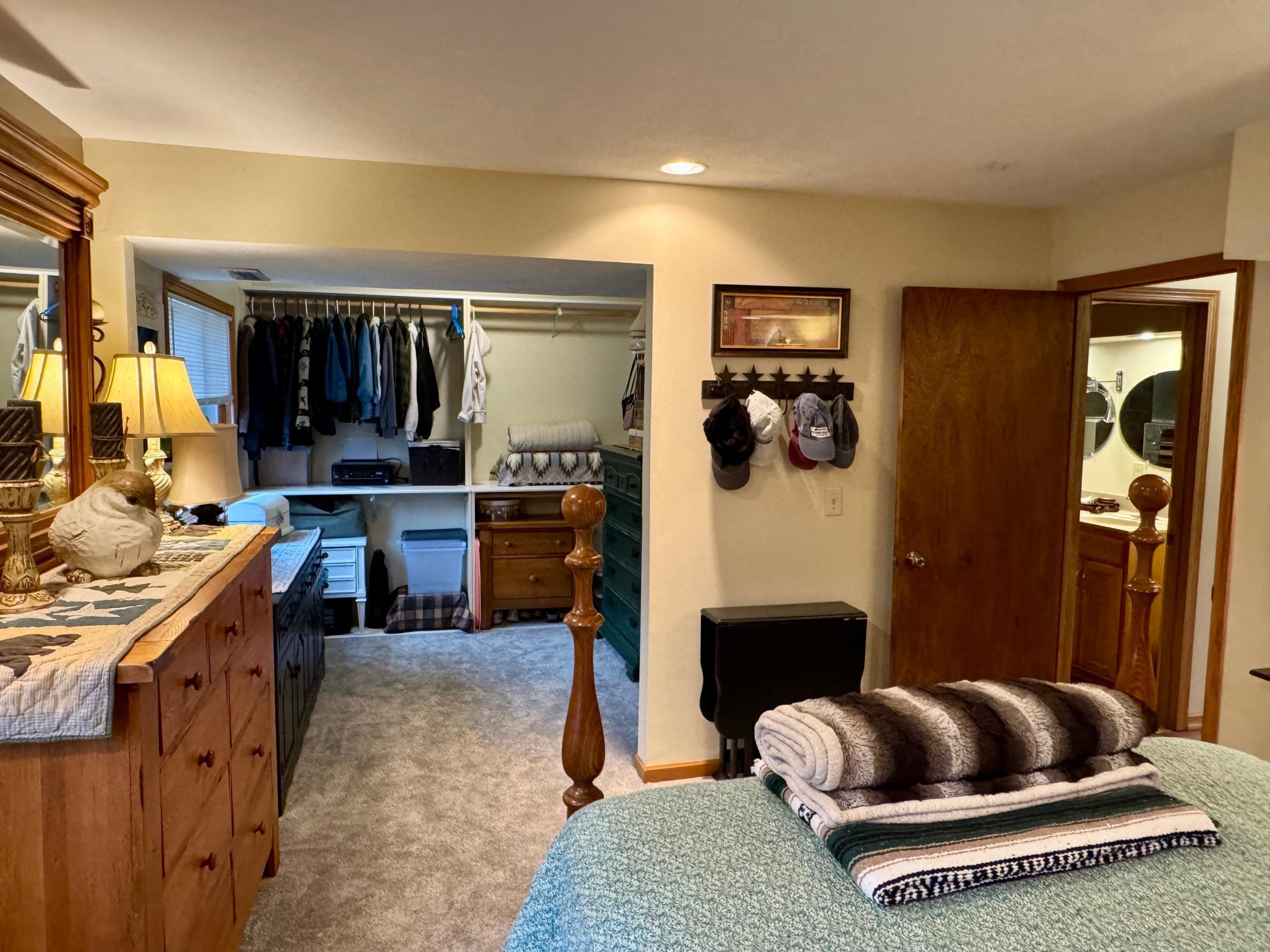 Primary bedroom, lower level