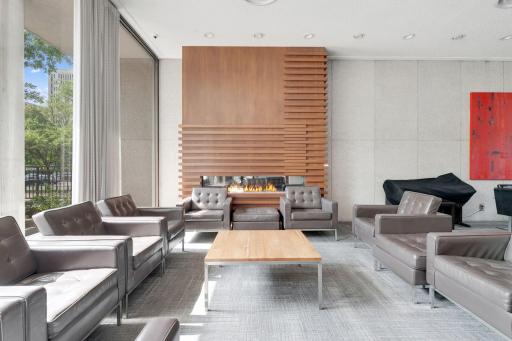 Enjoy the well appointed waiting area for guests