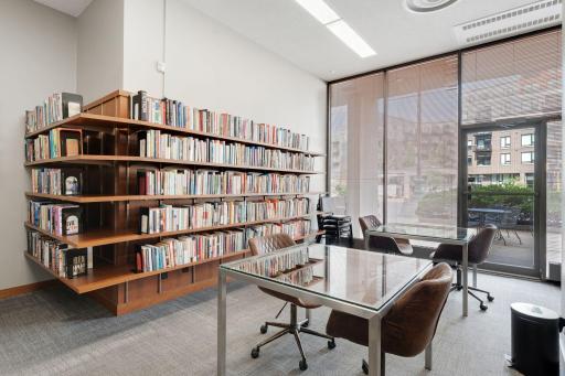 Another view of the library/business center