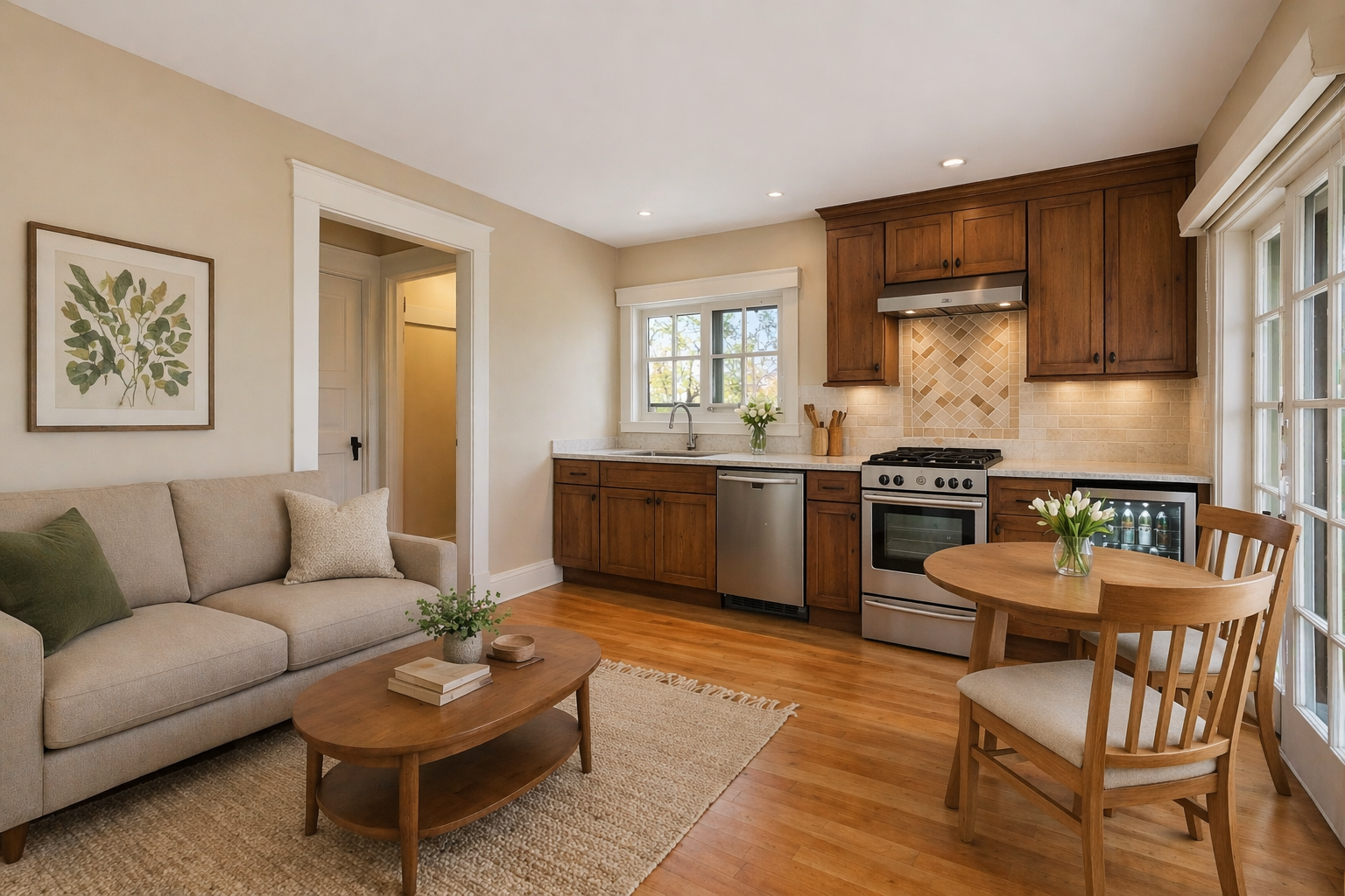 Rendered Proposed Kitchen