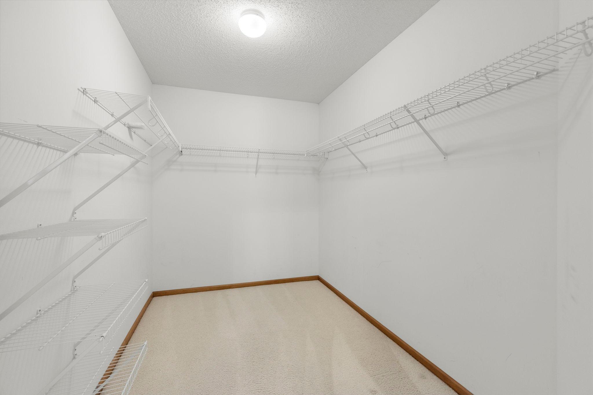 Extra Large Walk-in Closet