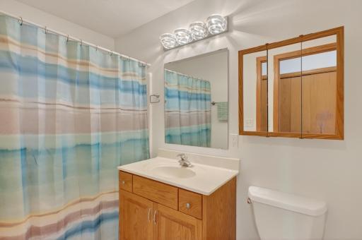 Full bath on the main floor