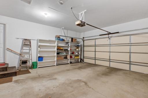 Double attached garage