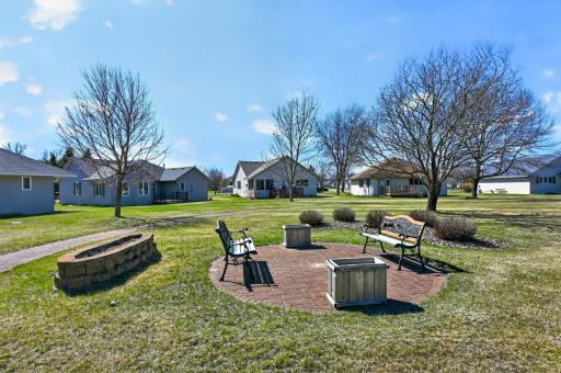 Another outdoor seating area