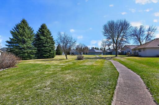 Private walking path