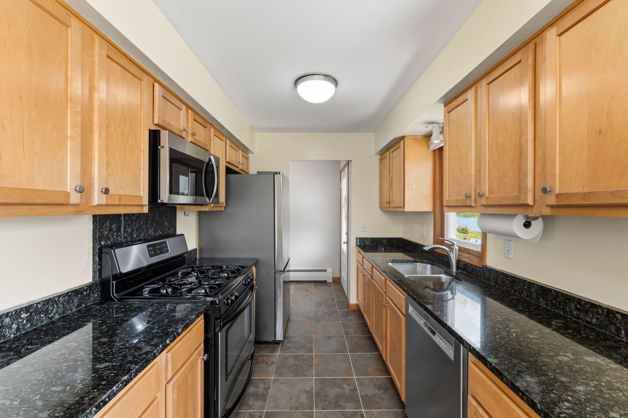 Beautiful Kitchen with Stainless Steel Appliances
