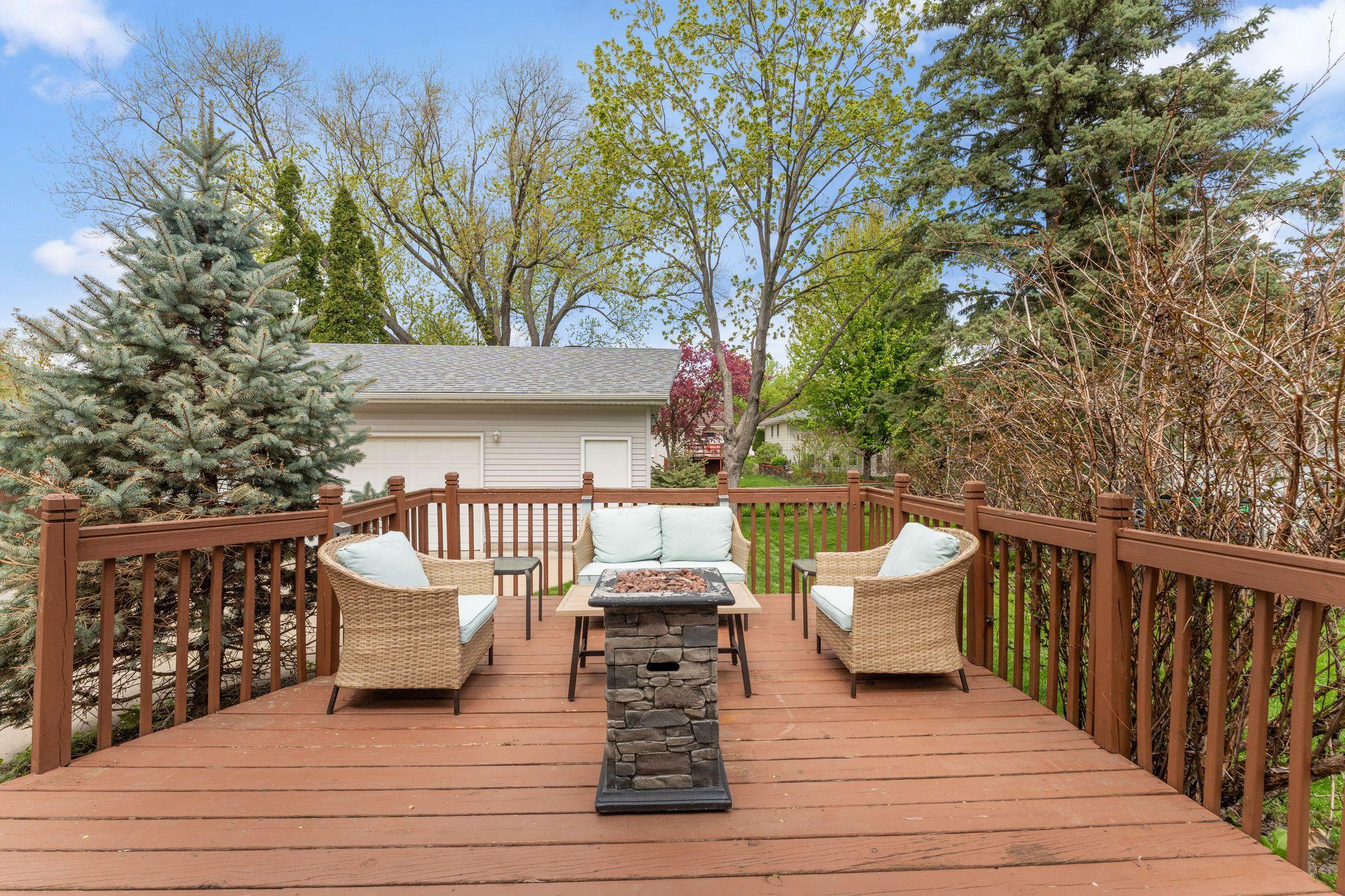 Beautiful Deck for Outside Enjoyment-Enlarged in 2020