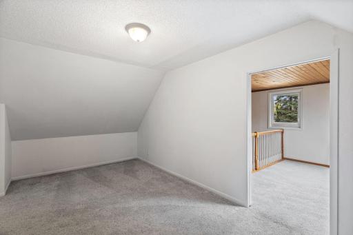 Bedroom 1 has access to the loft over the sunroom
