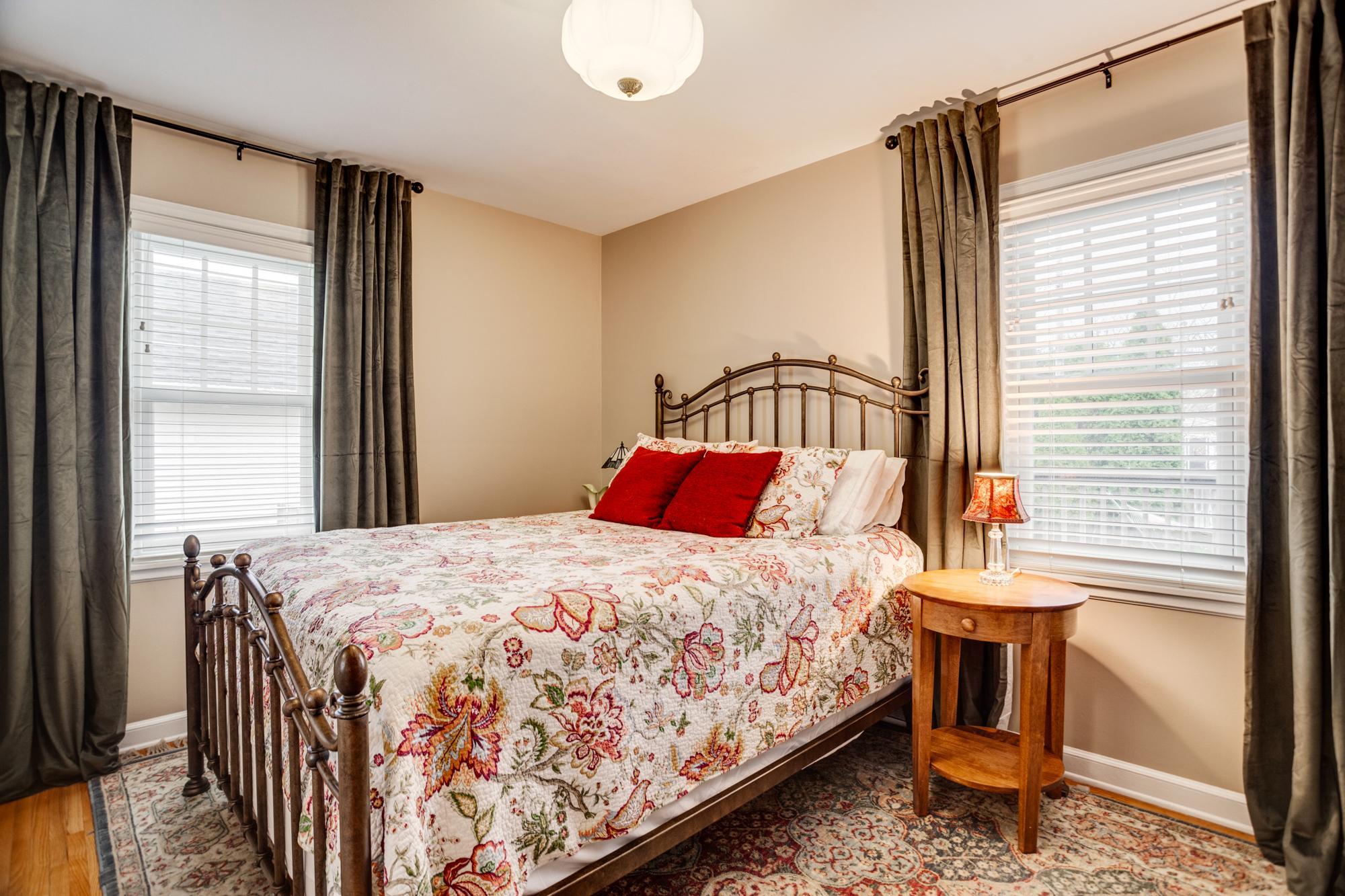 You will find two nicely sized bedrooms conveniently located on the main level.