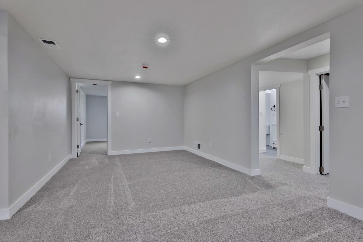 Lower Level Family Room and 4th Bedroom