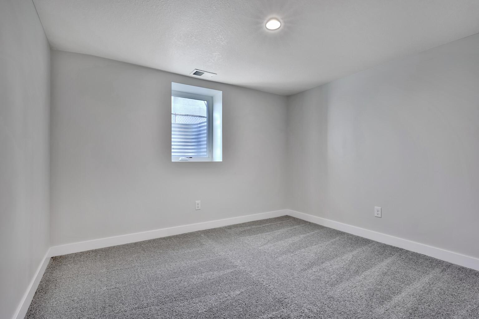 Lower Level 4th Bedroom with Egress Window