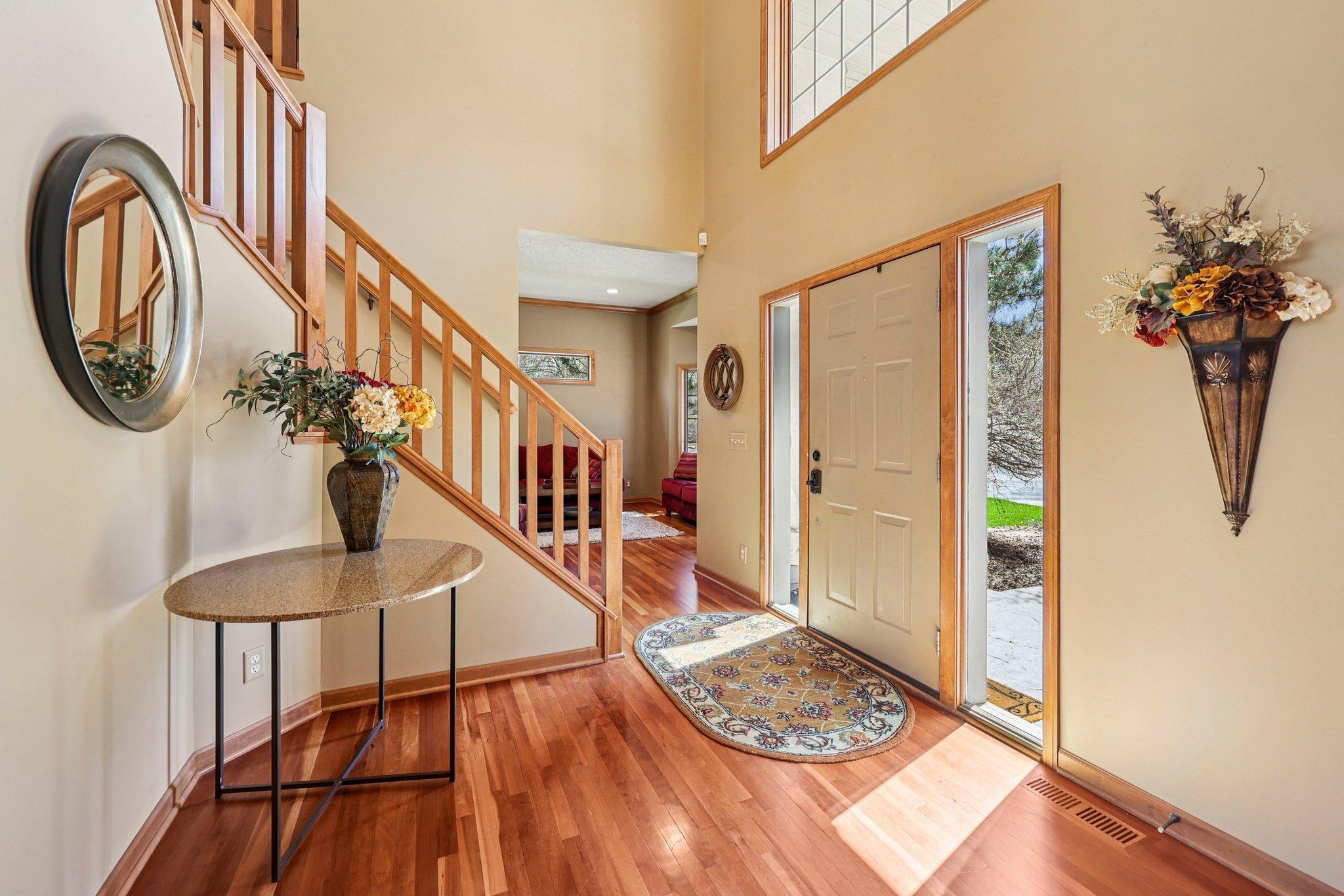 Welcoming foyer