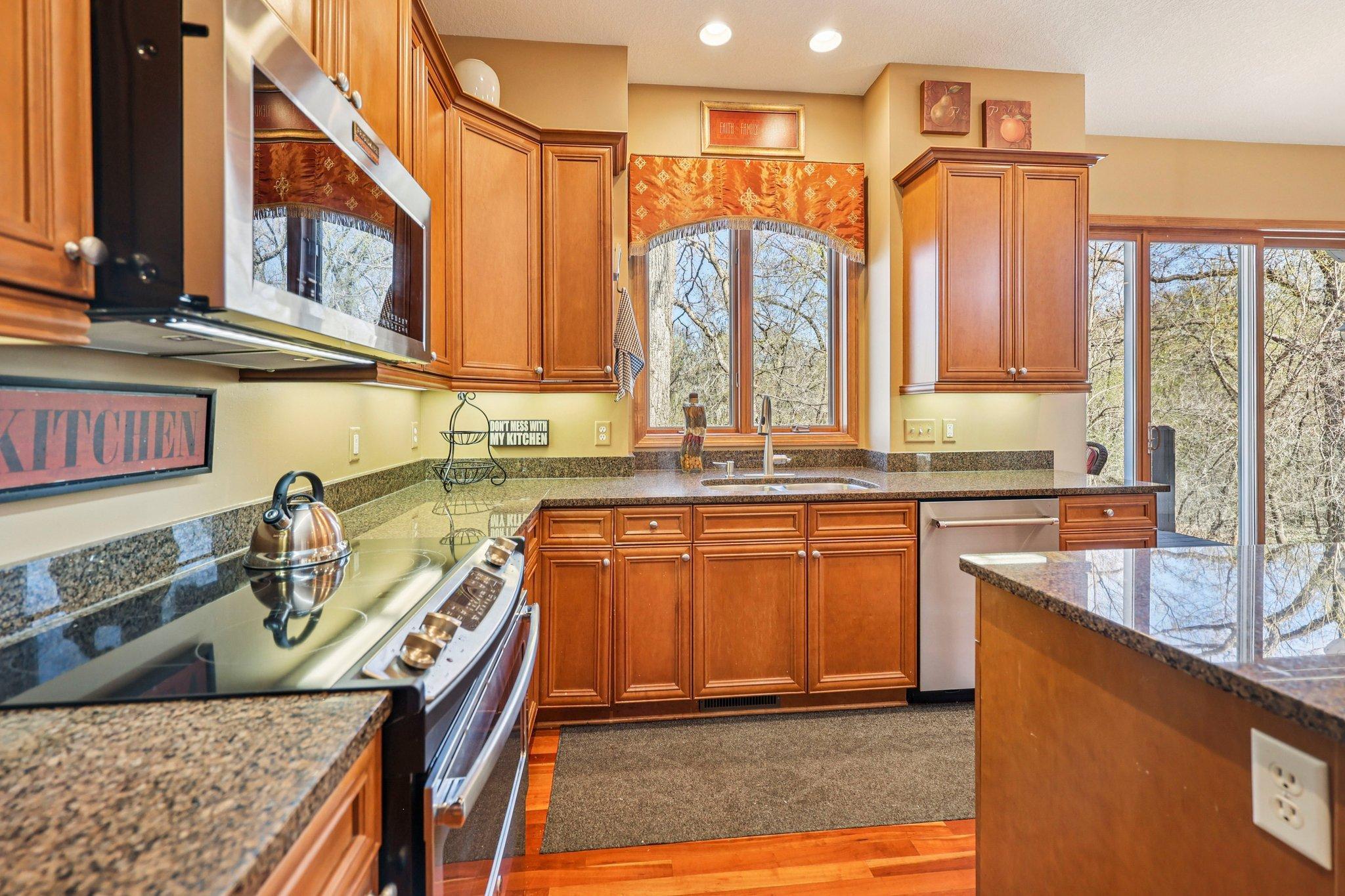 Granite countertops