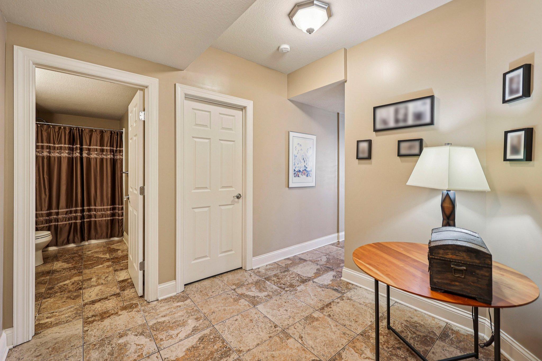 Heated floors on entire lower level