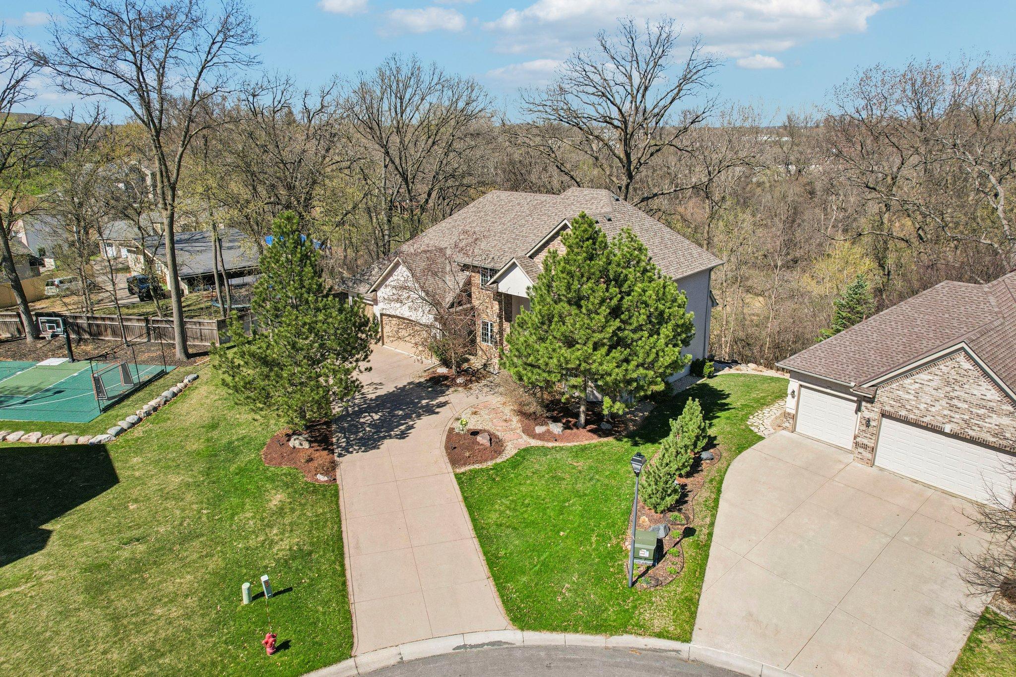 Pond view lot