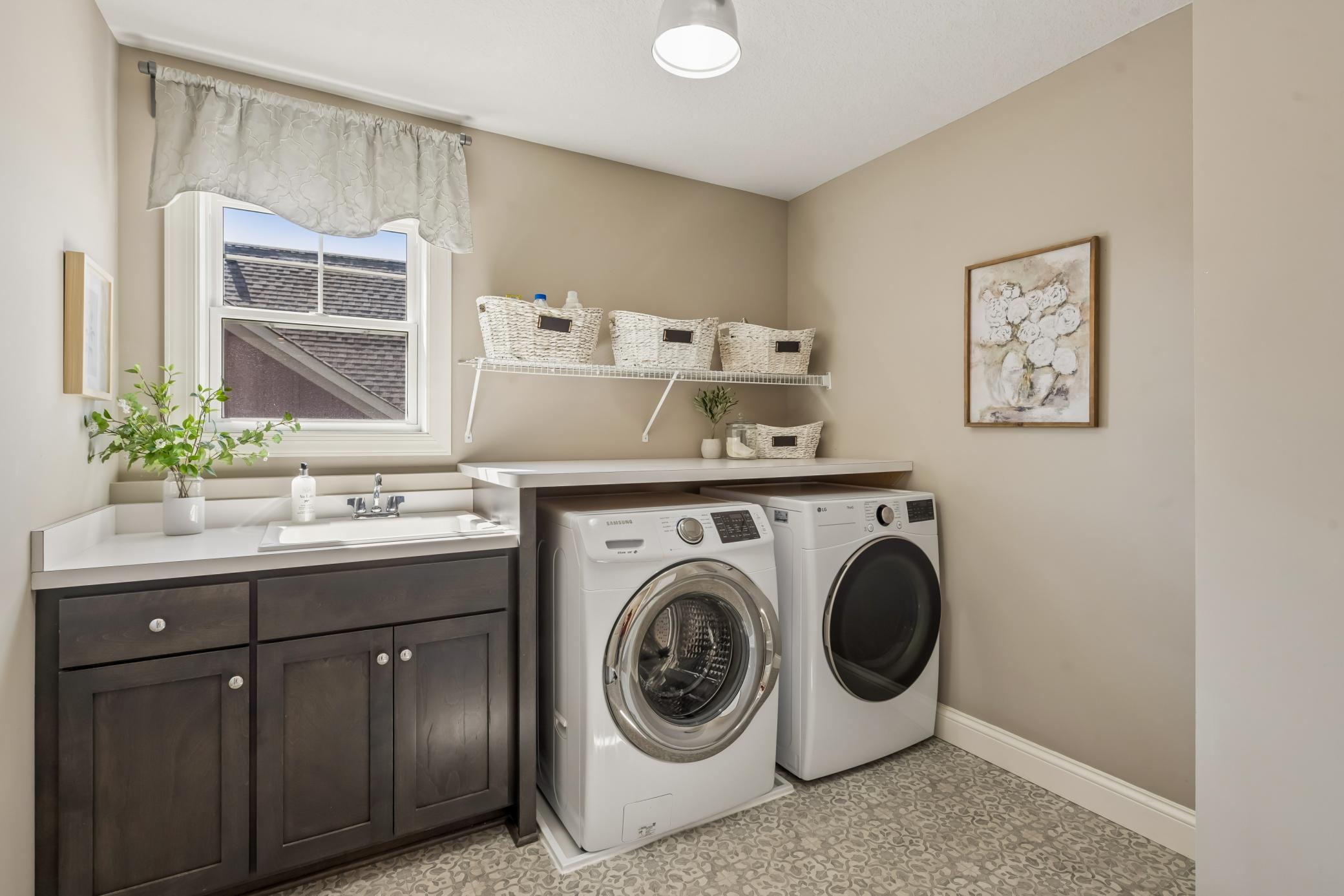 Upper Level Laundry