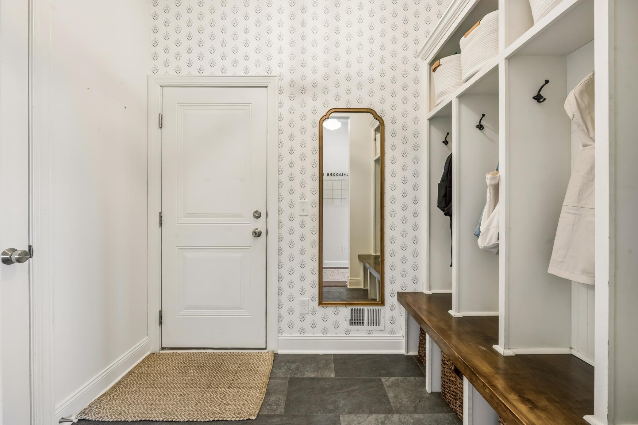 Mudroom with Lockers