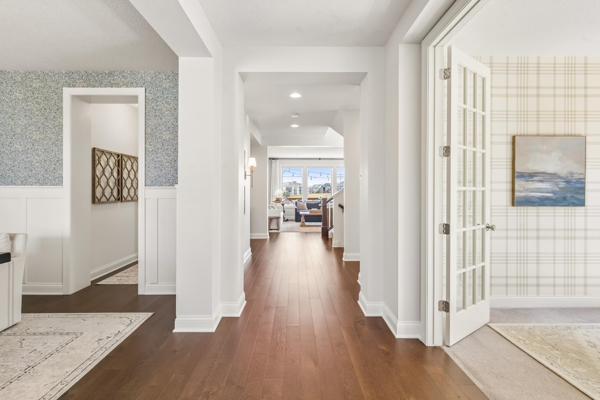 View from the front door