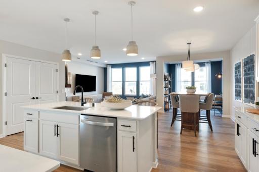 Modern finishings throughout the home can all be taken in from any vantage point! Photo of Model Home