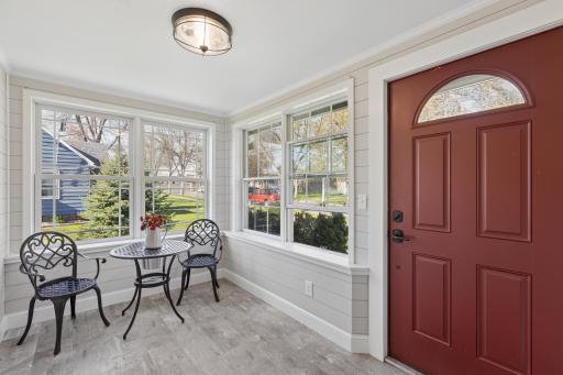 Natural light-great place to relax at the beginning or end of the day!