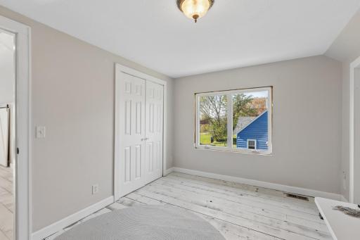 Upper level bedroom #2 with double closets!