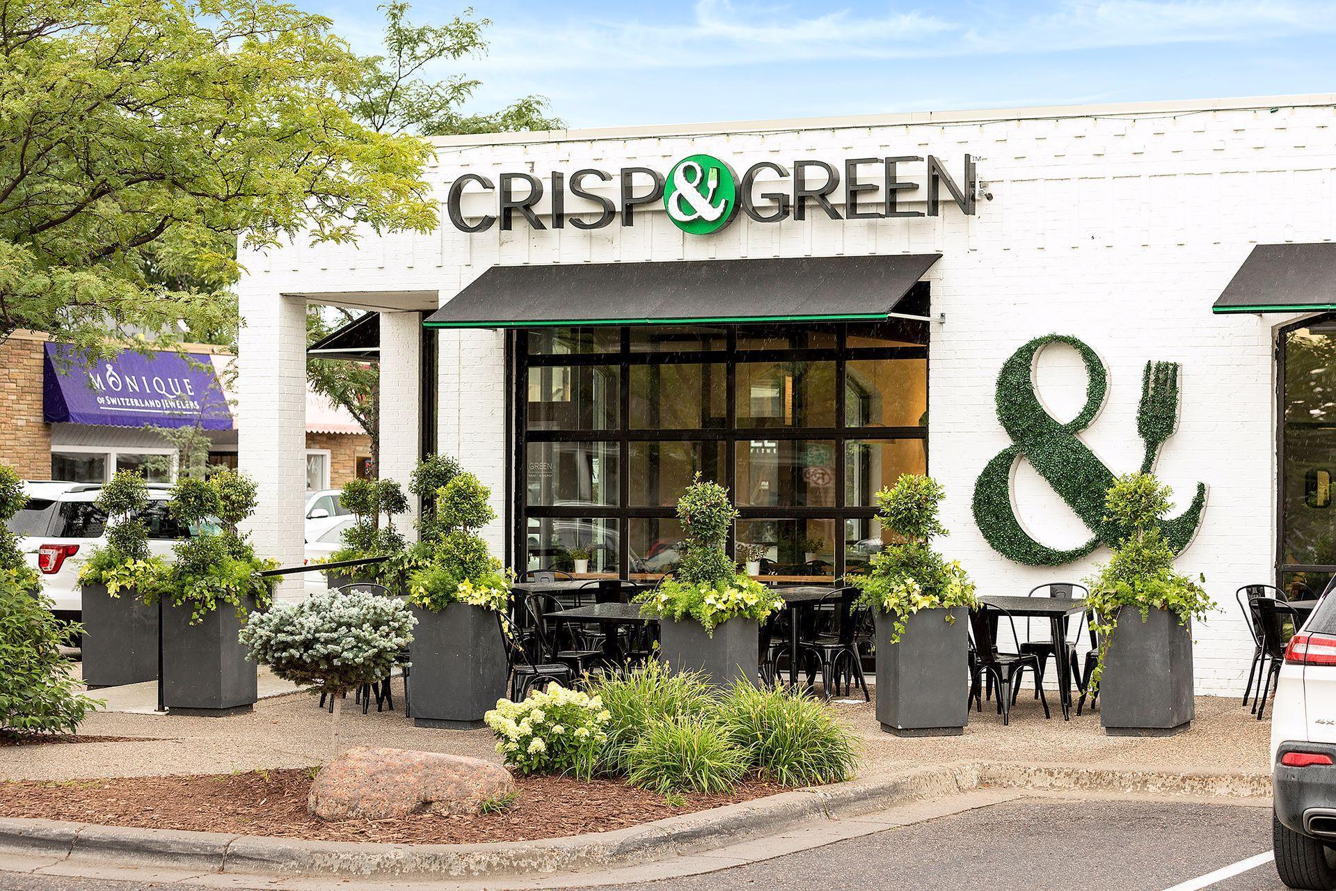Crisp and Green. The very best fresh salads in all of Wayzata.