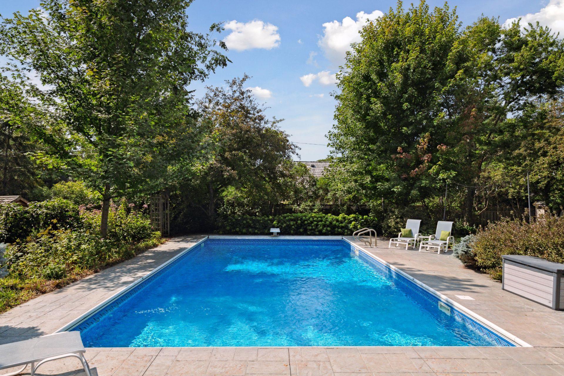 Easy to maintain pool