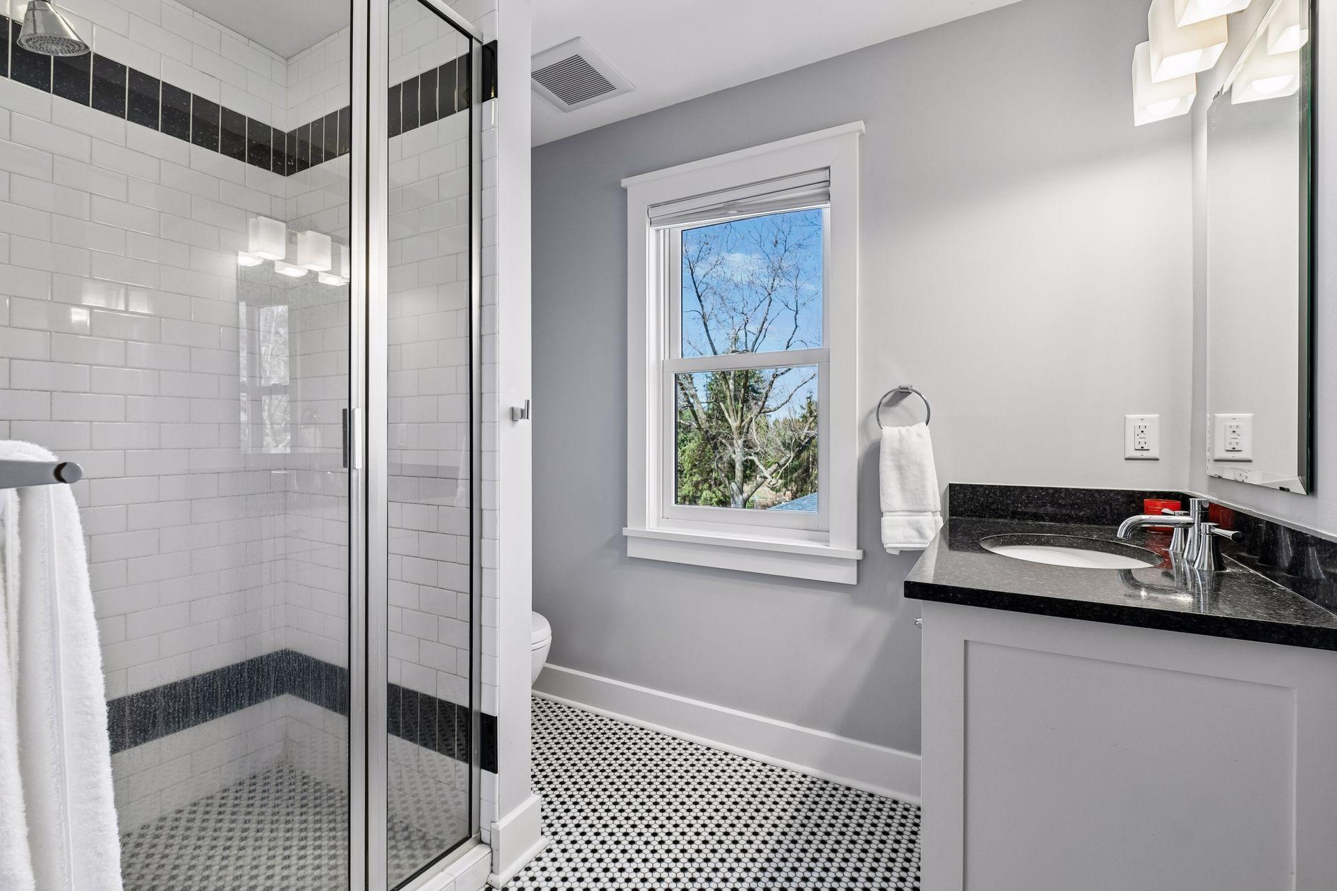 3/4 bath in 2nd bedroom