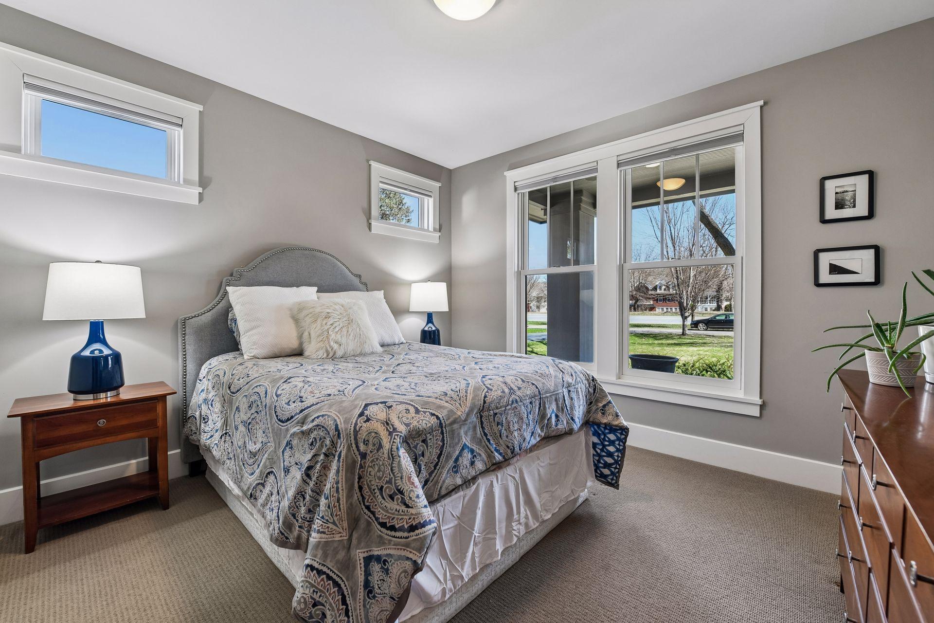 Main floor guest bedroom