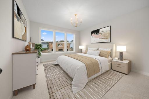 Primary Bedroom - Virtually Staged