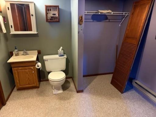 Half bath in bsmt - plumbing is there for a shower