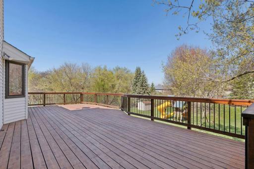 Enjoy summer entertaining on your spacious deck!