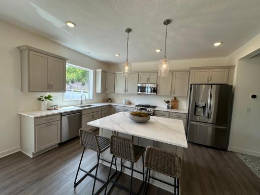 Gorgeous Kitchen with Large Island to cook or entertain guests