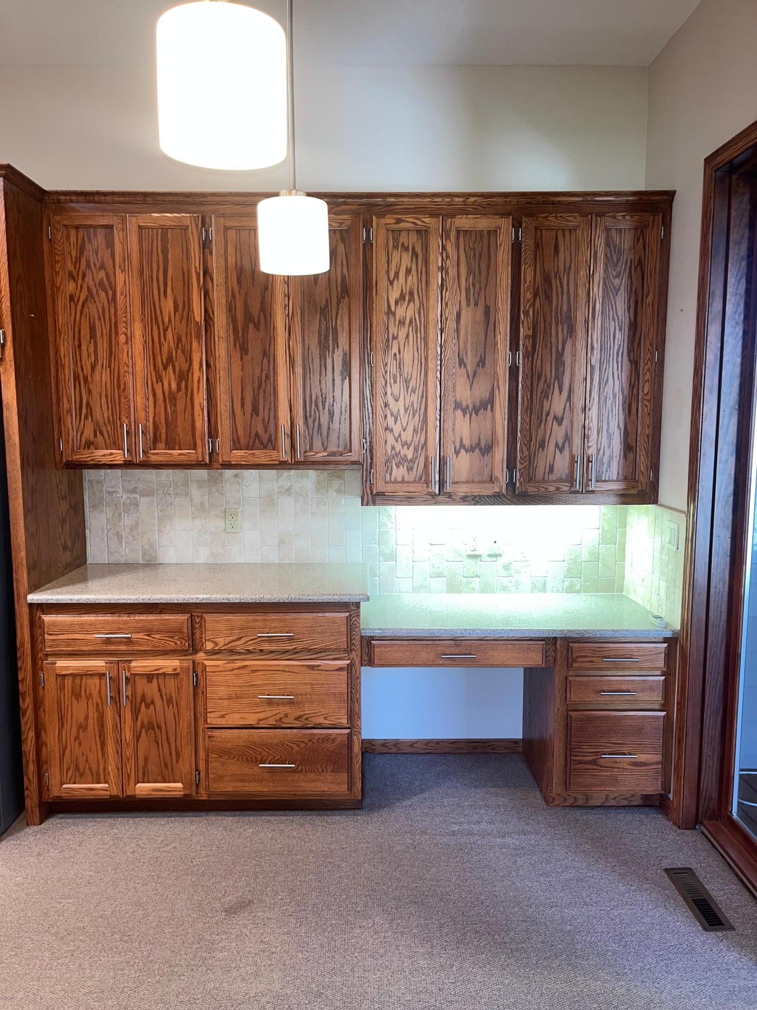 Kitchen Built in Desk